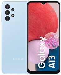 Samsung Galaxy A13, 32 GB, Dual SIM, Light Blue cena un informācija | Mobilie telefoni | 220.lv