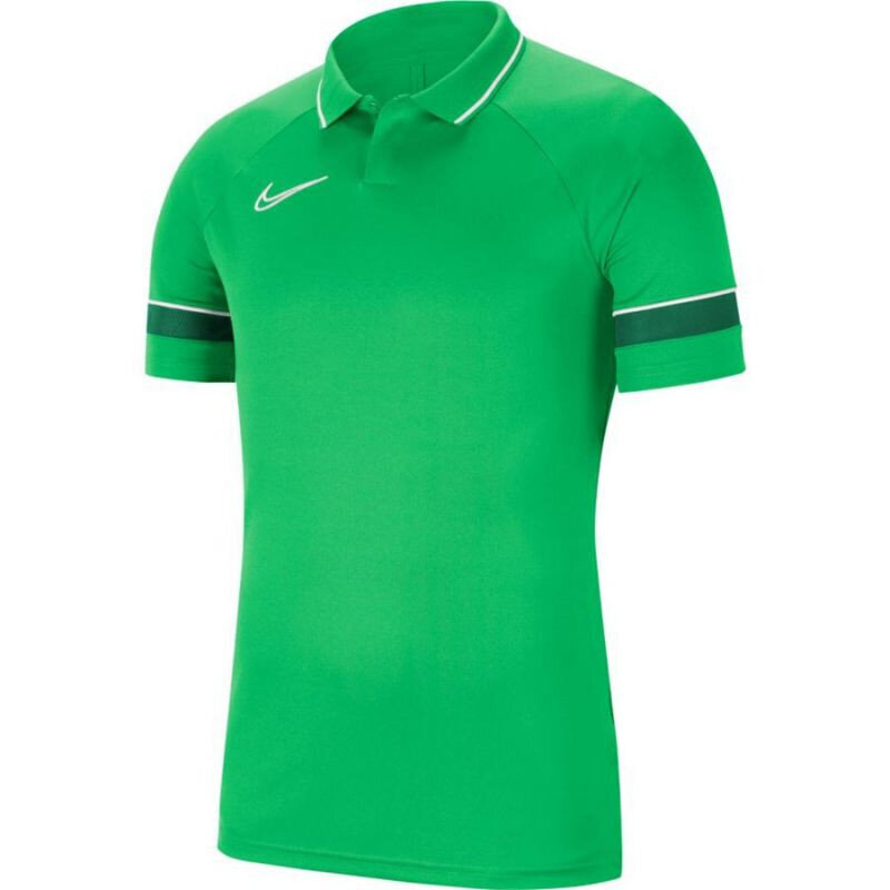 Sporta polo krekls vīriešiem Nike Polo Dry Academy 21 M CW6104 362, zaļš цена и информация | Sporta apģērbs vīriešiem | 220.lv