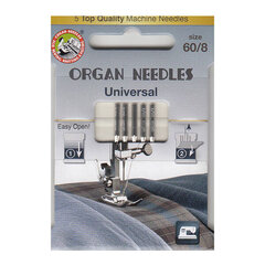 Organ Needles 60/8 цена и информация | Швейные машинки | 220.lv