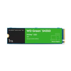 WD Green SN350 (WDS100T3G0C) цена и информация | Внутренние жёсткие диски (HDD, SSD, Hybrid) | 220.lv