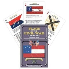 Kārtis Flags of the Civil War cena un informācija | Azartspēles, pokers | 220.lv