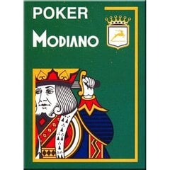 Карты Modiano Poker 4 Jumbo Index цена и информация | Азартные игры | 220.lv