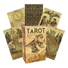 Taro kārtis Tarot Black Gold Edition cena un informācija | Ezotērika | 220.lv