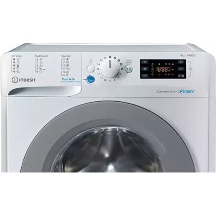 Indesit BWE 91485X WS EU N cena un informācija | Veļas mašīnas | 220.lv