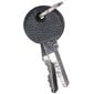 Velosipēdu slēdzene Dunlop, 1.2 x 65 cm, balta цена и информация | Velo slēdzenes | 220.lv