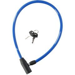 Velosipēdu slēdzene Dunlop, 0.4 x 65 cm, zila cena un informācija | Velo slēdzenes | 220.lv