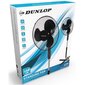 Ventilators Dunlop, 40 cm, melns cena un informācija | Ventilatori | 220.lv