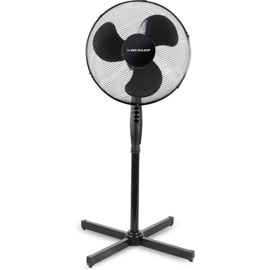 Ventilators Dunlop, 40 cm, melns cena un informācija | Ventilatori | 220.lv