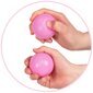 KiddyMoon Spēlēt Bumbiņas Plastmasas Bērniem 500 gab ∅ 6cm, Sertificēts, Ražots ES, Gaiši rozā cena un informācija | Rotaļlietas zīdaiņiem | 220.lv