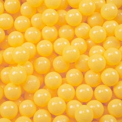 Играть в пластиковые шарики KiddyMoon для малыша 500 штук ∅ 6 см, сертифицированный продукт, произведенный в ЕС,  жёлтый цена и информация | Игрушки для малышей | 220.lv