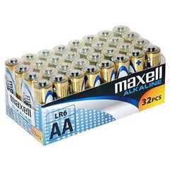 Maxell AA baterijas 32 gab. cena un informācija | Maxell TV un Sadzīves tehnika | 220.lv