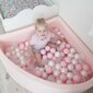 KiddyMoon Baby putu bumbu baseins ar bumbiņām 90x30cm/ 200 bumbiņas ∅ 7cm цена и информация | Rotaļlietas zīdaiņiem | 220.lv