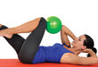 Pilates bumba Mambo Max Pilates Soft-Over-Ball, 26 cm, zaļa цена и информация | Vingrošanas bumbas | 220.lv