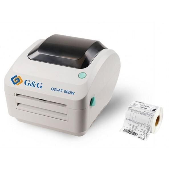 G & G GG-AT 90DW Desktop Svītrkodu printeris - cena un informācija | Printeri un daudzfunkcionālās ierīces | 220.lv