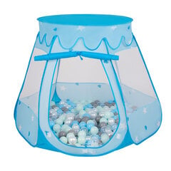 Selonis Telts Pop Up ar plastmasas bumbiņām 105x90cm/ 600 bumbiņas cena un informācija | Rotaļlietas zīdaiņiem | 220.lv