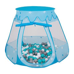 Selonis Telts Pop Up ar plastmasas bumbiņām 105x90cm/ 600 bumbiņas cena un informācija | Rotaļlietas zīdaiņiem | 220.lv