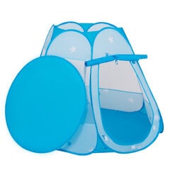 Игровая палатка с пластиковыми шариками Selonis Pop Up, 105x90 см/100 шариков, для детей, голубой: бирюзовый-голубой-жёлтый-прозрачный цвет цена и информация | Игрушки для малышей | 220.lv