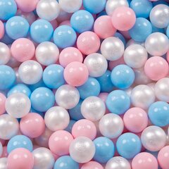 Игровая палатка с пластиковыми шариками Selonis Pop Up, 105x90 см/300 шариков, для детей, розовый: светло-голубой-розовая пудра-перламутровый цвет цена и информация | Игрушки для малышей | 220.lv