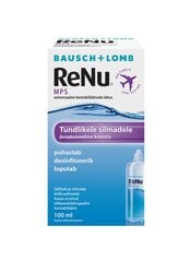 Bausch+Lomb ReNu MPS 100 ml kontaktlēcu kopšanas šķidrums cena un informācija | Bausch+Lomb Optika | 220.lv