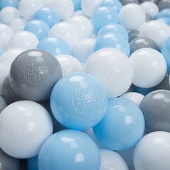 Играть в пластиковые шарики для малыша KiddyMoon 500 штук ∅ 6 см, сертифицированный продукт, произведенный в ЕС, зелёный цена и информация | Игрушки для малышей | 220.lv