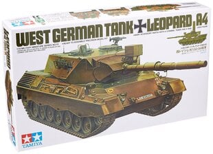 Пластмассовая сборная модель Tamiya West German Leopard A4 цена и информация | Конструкторы и кубики | 220.lv