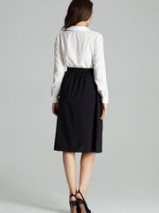 Женская юбка Lenitif 135867, черная цена и информация | Leather mini skirt xl | 220.lv
