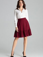 Женская юбка Lenitif 135881, красная цена и информация | Юбка | 220.lv