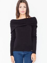Блузка для женщин Figl 60721, черная цена и информация | Женские блузки, рубашки | 220.lv