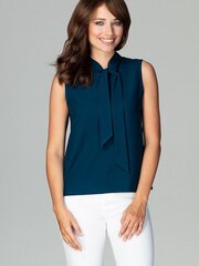 Женская блузка Lenitif 120323, синяя цена и информация | Женские блузки, рубашки | 220.lv