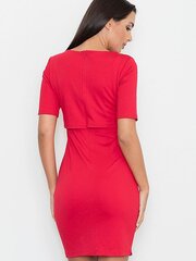 Платье для женщин Figl, красное цена и информация | Платья | 220.lv