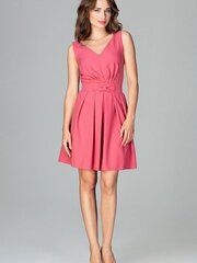 Коктейльное платье для женщин Lenitif, розовое цена и информация | Платья | 220.lv