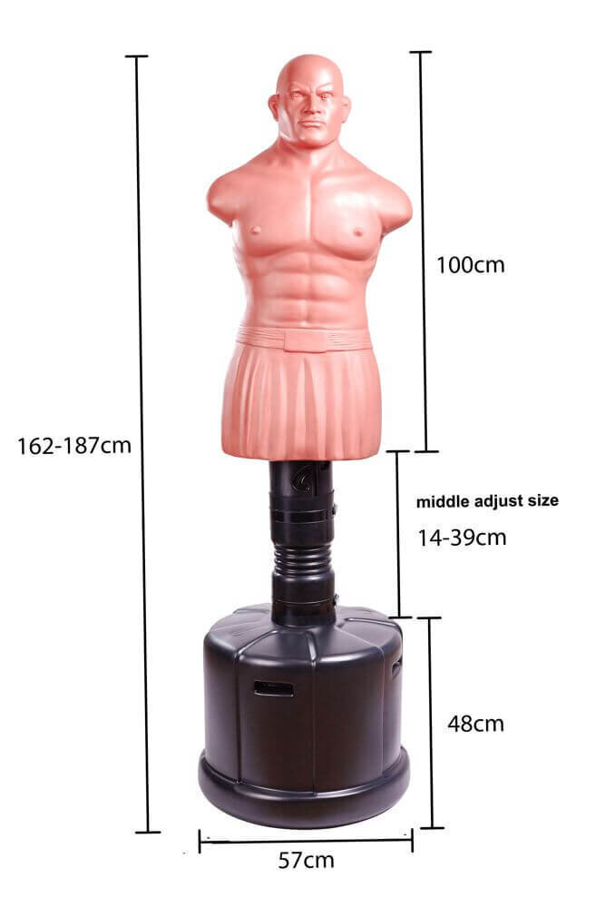 Grīdas boksa manekens, gela, 187 cm, līdz 150 kg. цена и информация | Bokss un austrumu cīņas | 220.lv