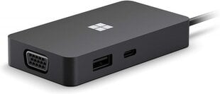Соединительная станция MS Surface USB-C Travel Hub цена и информация | Адаптеры и USB разветвители | 220.lv