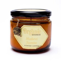 Organic Goodness Ароматическая соевая свеча Madurai Jasmine, Время горения 55 час цена и информация | Подсвечники, свечи | 220.lv