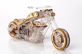 Motocikls CHOPPER - motocikla 3D modelis цена и информация | Конструкторы и кубики | 220.lv