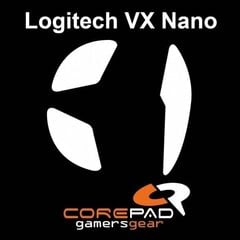 Peles paliknis Corepad Skatez for Logitech VX Nano cena un informācija | Peles | 220.lv