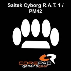Peles paliknis Corepad Skatez for Saitek Cyborg R.A.T. 1 / PM42 cena un informācija | Peles | 220.lv