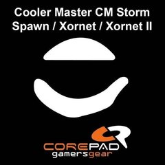 Peles paliknis Corepad Skatez for Cooler Master CM Storm Spawn / Xornet / Xornet II / III цена и информация | Мыши | 220.lv