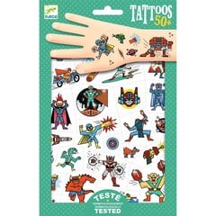 Tetovējumi - Supervaroņi, DJECO DJ09614 cena un informācija | Rotaļlietas meitenēm | 220.lv