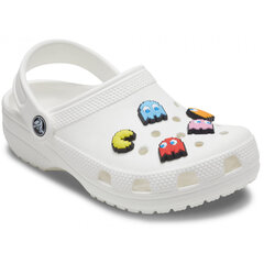 Сабо детские Crocs™ PAC MAN 5 PACK G0451501-MU, белые цена и информация | Детские резиновые сабо | 220.lv