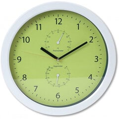 Sienas pulkstenis PLATINET ZEGAR SUMMER GREEN 42573 cena un informācija | Sienas pulksteņi | 220.lv