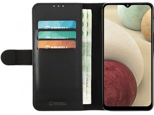 Krusell Phone Wallet, piemērots Samsung Galaxy A02, melns cena un informācija | Telefonu vāciņi, maciņi | 220.lv