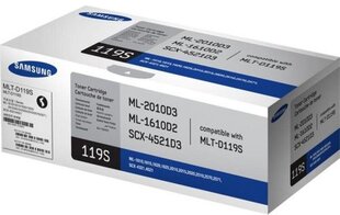Тонер BK - Samsung MLT-D119S D119S цена и информация | Картриджи для лазерных принтеров | 220.lv
