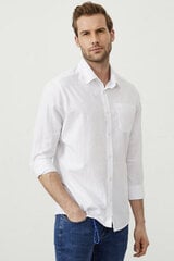 Рубашка XINT 700852BEYAZ-M цена и информация | Мужские рубашки | 220.lv
