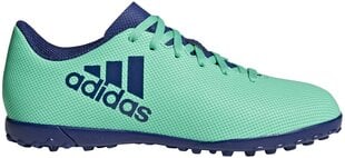 Футбольные бутсы для мальчиков Adidas X Tango 17.4 TF  J Aero Green цена и информация | Футбольные ботинки | 220.lv