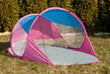Pludmales telts Royokamp, rozā cena un informācija | Teltis | 220.lv