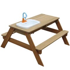 Bērnu rotaļu galds ar soliņu āra rotaļām cena un informācija | Ūdens, smilšu un pludmales rotaļlietas | 220.lv