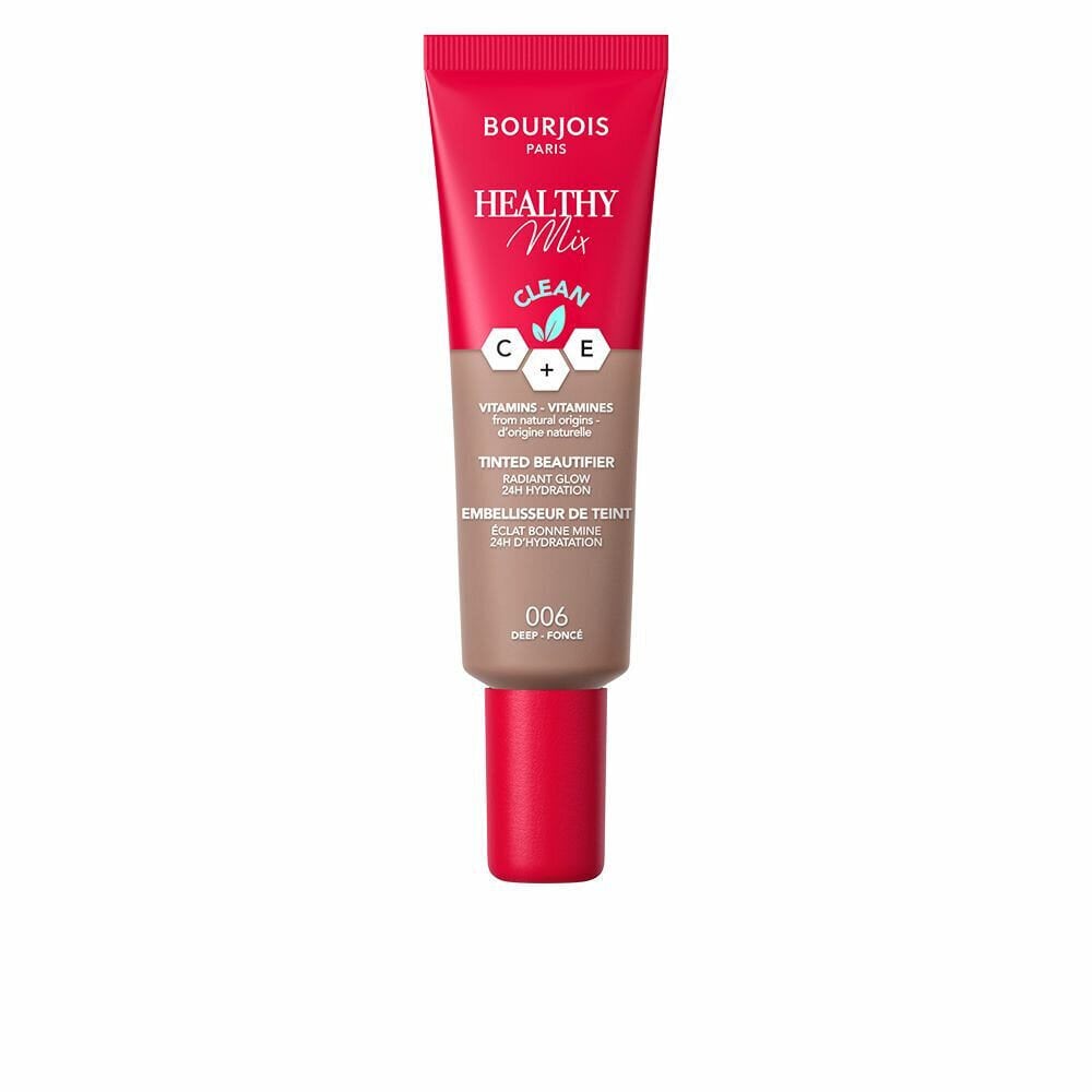 Mitrinošs Krēms ar Krāsu, Bourjois Healthy Mix Nº006 (30 ml) cena un informācija | Grima bāzes, tonālie krēmi, pūderi | 220.lv