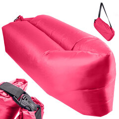 Lazy BAG SOFA gaisa klājs, rozā 230x70cm cena un informācija | Piepūšamie matrači un mēbeles | 220.lv