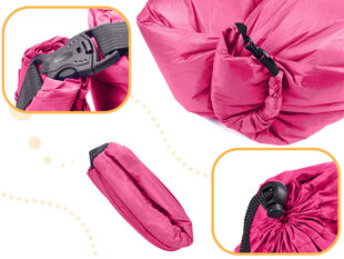 Lazy BAG SOFA надувная палуба, розовый 230x70см цена и информация | Надувные матрасы и мебель | 220.lv